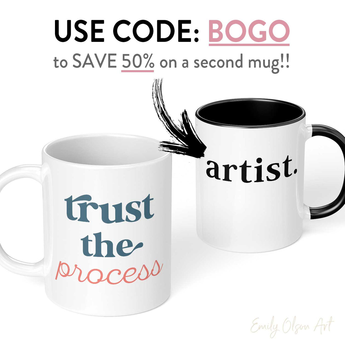 Trust the Process Mug BOGO